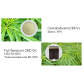 Polvo de aislamiento de CBD natural 100% puro Polvo CBD