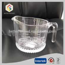 Hand Pressed Glass Measuring Cup