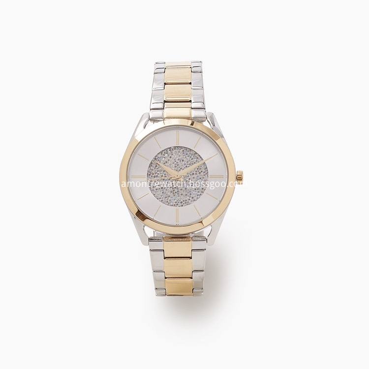 Gold Woman Watch