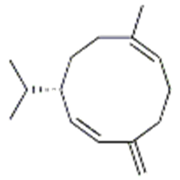 1,6-cyclodécadiène, 1-méthyl-5-méthylène-8- (1-méthyléthyl) -, (57251581,1E, 6E, 8S) - CAS 23986-74-5