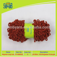 wholesale yarn made in china good material fantasy yarn for knitting scarf loop yarn