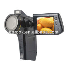 12 Mega pixels digital camcorder with flashlight