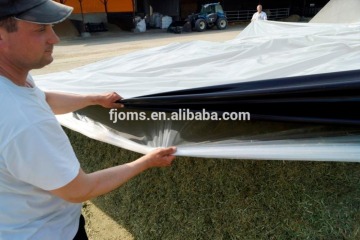 Black white silage sheeting