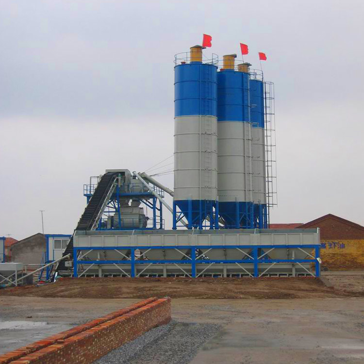 Electrical ready mixed concrete batching plant for sale
