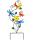 Dragonfly Flower Garden Stake Decorative Yard Stake