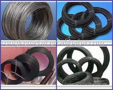 Hard drawn iron wire used Q195 low carbon steel wire rod