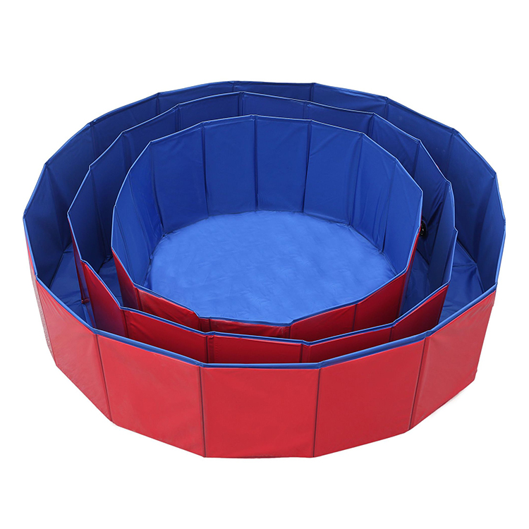 Foldable Dog Pool Portable Kiddie Pool Bathing Tub