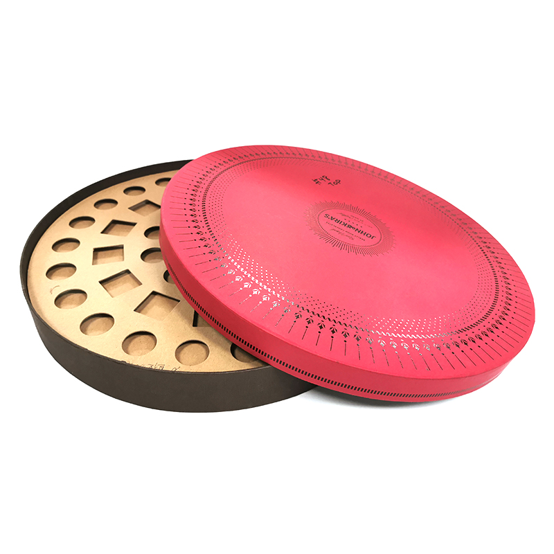 OEM Custom design round shaped rigid Luxury packaging chocolate boxes