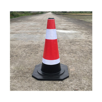 Custom Wholesale Rubber Safety Warning Construction Barricade Cones