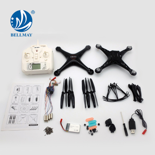 NY produkt 2,4 GHz 6 Axis Gyro DIY Teknik Utbildnings RC Quadcopter med Barameter Set High Function for Sales