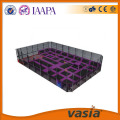 Trẻ em chuyên nghiệp hình chữ nhật Trampolines