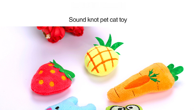 Amazon Choice Plush Cat Toy with Catnip Interesting Interactive Toy for Cat Five Style Wholesale