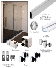 Fengze Glass Shower Doors Sliding Bathroom Hardware System