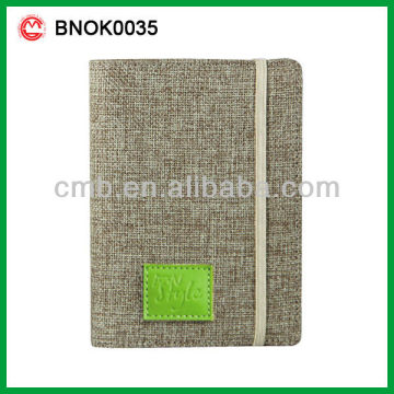 New fabric high quality notebook