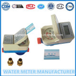 IC Card Smart Prepaid WaterMeter Motor BallValve