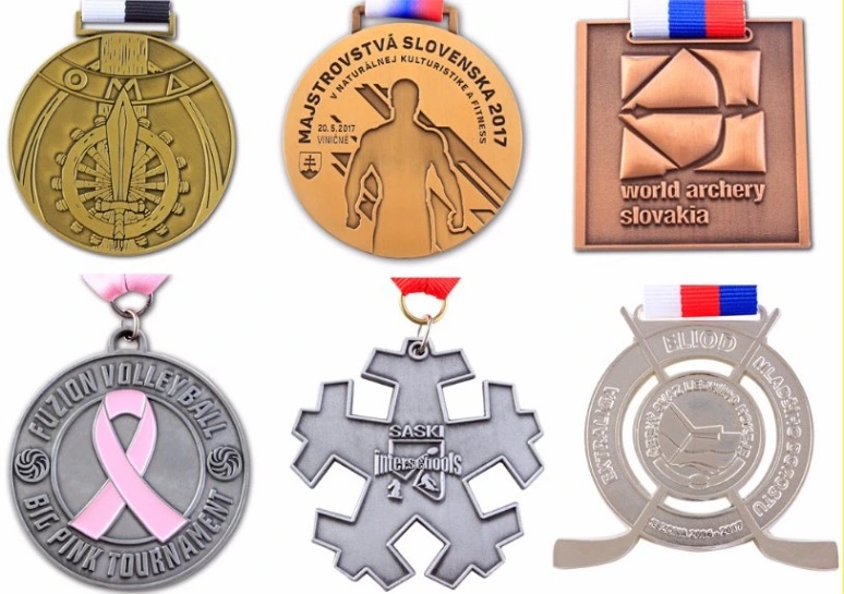 OEM Metal Medal High Quality Custom Enamel Metal 5K Running Medal 3D Sport Medals Soccer