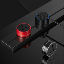 YUNDUO 2024 Multi-Functional Smart Office Kitchen Desk Power Rail Track System