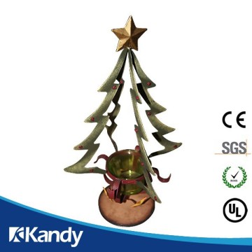 Kandy UniK Free design service lighted white wire christmas trees