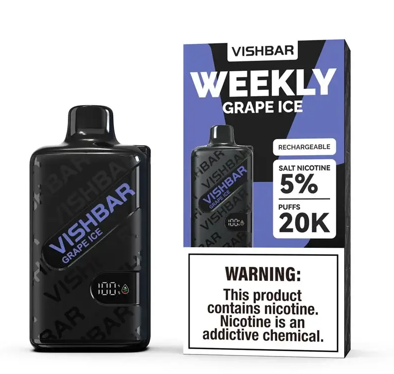 VISHBAR Weekly 20K GRAPE ICE VISHBAR Weekly 20K GRAPE ICE