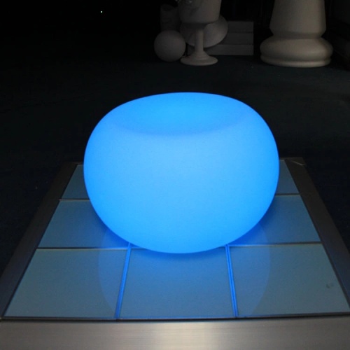 Plastic illumination Glowing Coffee Led Tables