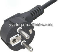 Europe VDE Standard power supply cord