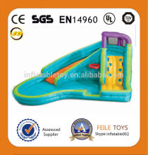 FEILE--H49 inflatable blue slide inflatable hippo slide inflatable dry slide inflatable sldies