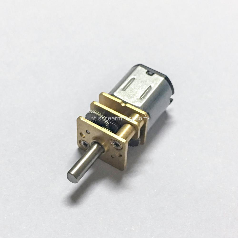 1.5v 12mm N10 mikwo DC motè Kovèti pou