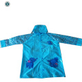معطف واق من المطر للأطفال من البوليستر عالي الجودة قابل لإعادة الاستخدام