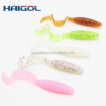 Colorful Soft Worm Lure 2" Grub Lure Soft Bait