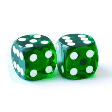 Bescon Professional Precision Casino Dice Round Corner 5/8" (16mm) with Beveled Corner, Without Serial Number