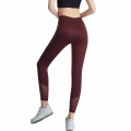 Mesh Yoga Leggings för kvinnor med ficka