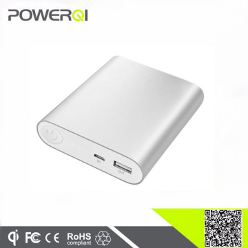 PQ100 models QC 2.0 power bank 10000mAh battery on alli baba com