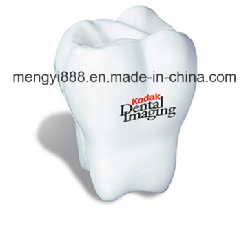 6X6X8.1cm PU Stress Tooth