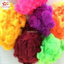 100% polyester material solid dyed polyester fibre