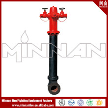 3 Ways 6" Fire Hydrants With Valves