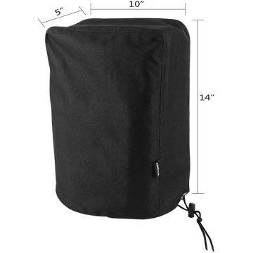 Tongue Jack Cover Protector black for Travel Motorhome