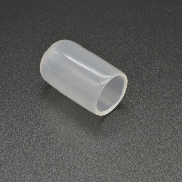 Protective Clip End Caps for Small Flanged Holders in PVC Vinyl