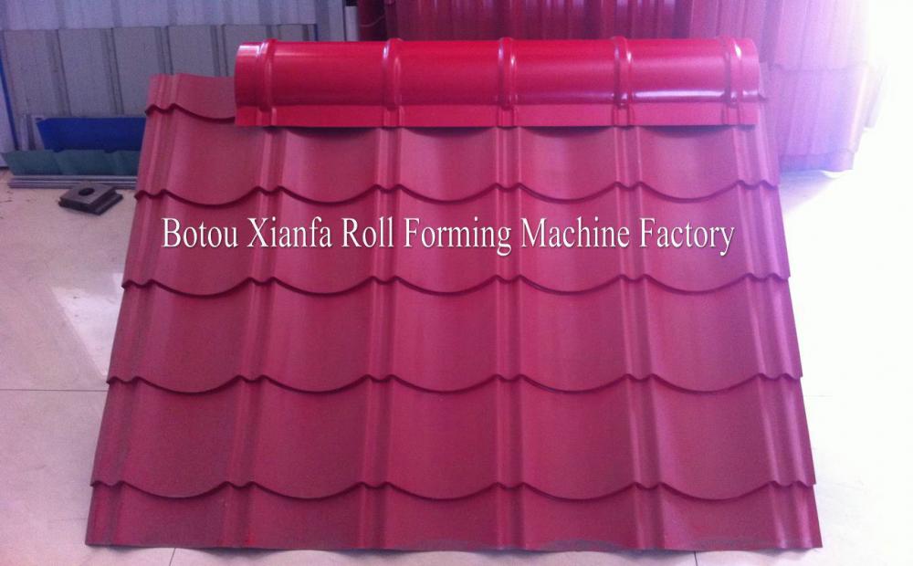 Roof Steel Glazed Tile Roll Forming Machine