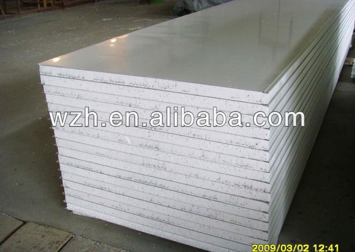 Fireproof Insulated Sandwich Panel Glasswool Sandwich Roof Panel