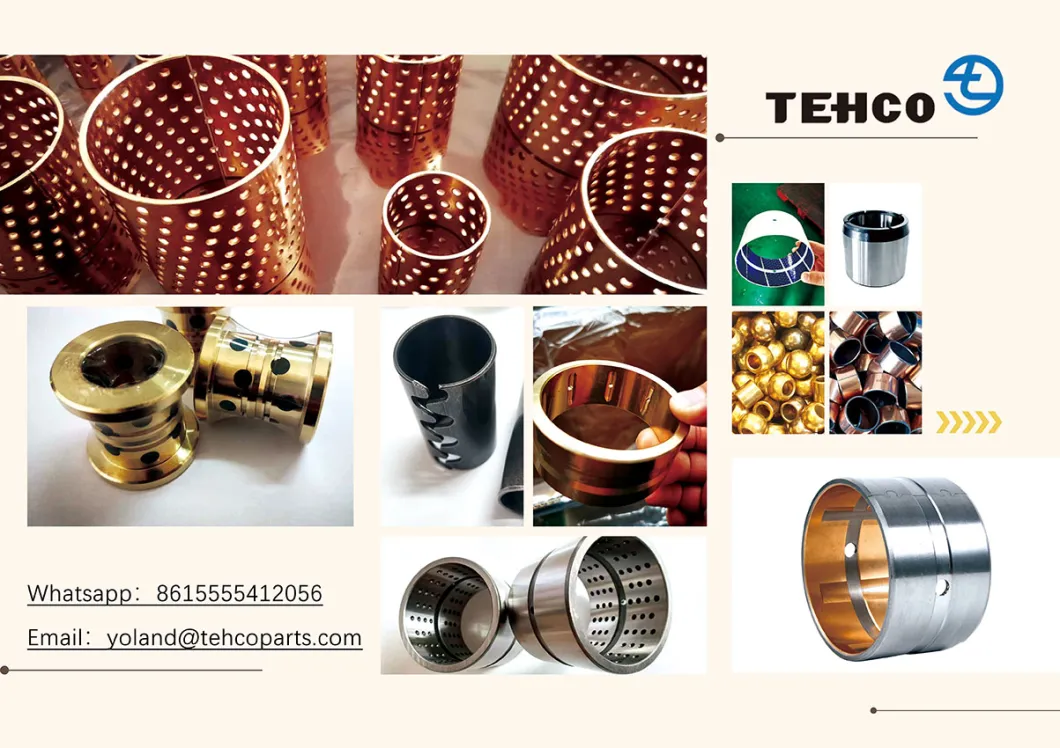 Spare Part Brass Bush Bronze Bearing for Machines