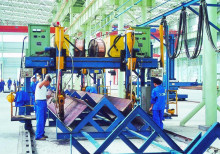 Automatic Gantry H Beam Welding System