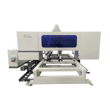 Multifunctional wooden door processing center