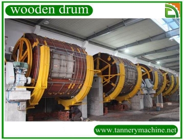 Wooden Drum of Leather Tannery Machines