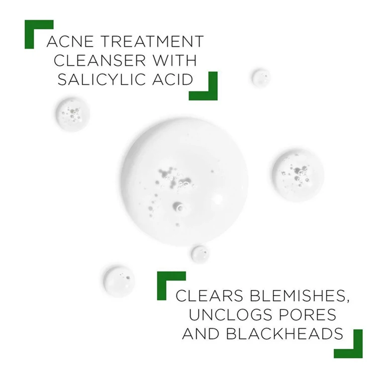 Daily Acne Treatment Face Wash Salicylic Acid Face Cleanser