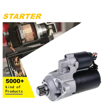 Starter Motor for Audi A3 Golf - 0001121412 0001121413 0986022290 02E911023J 02E911023JX 02E911023JV