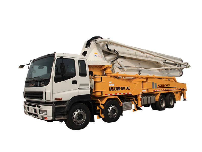 Shantui 49m Truck-Mounted Concrete Pump