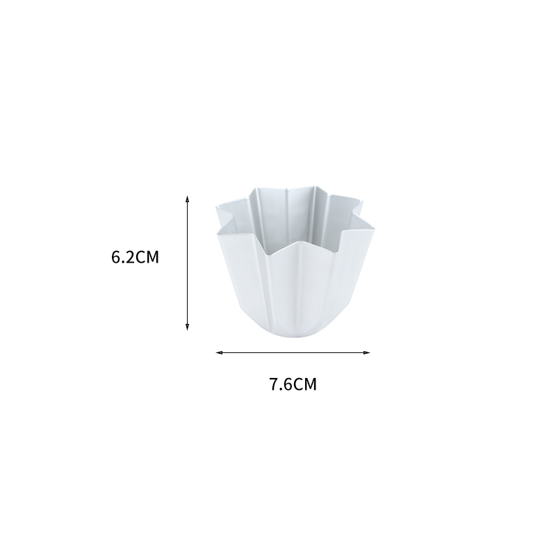 Molde de torta de aleación de aluminio octogonal (35) Octagonal aluminum alloy cake mold (35)