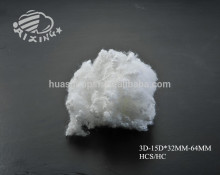 hollow conjugated heat resistent flame retardant polyester staple fiber