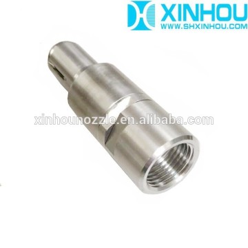 Tank washing rotary spray head nozzle