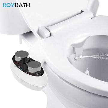 New Design Dual Jetting Non-Electrical Bidet with Water Pressure Control